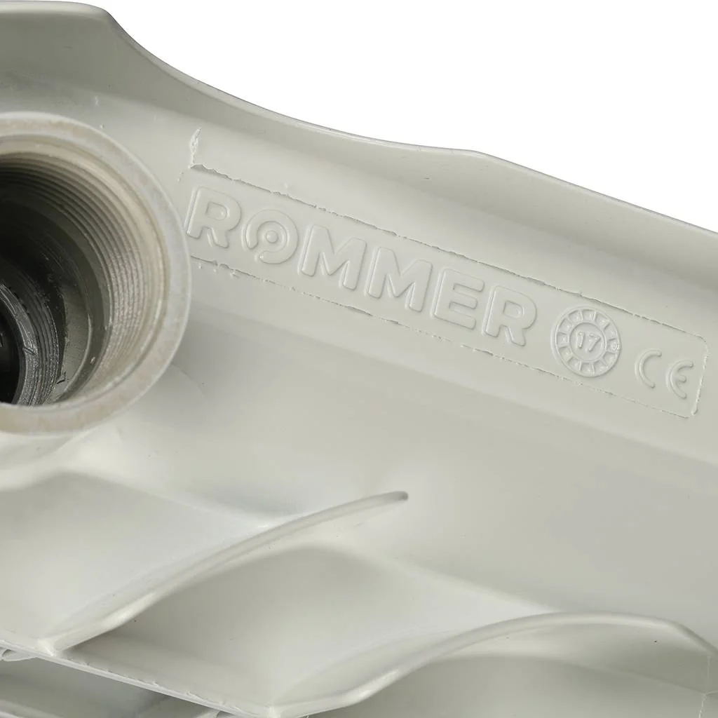 ROMMER Optima 500 Optima 500 12 секций радиатор алюминиевый (RAL9016) ROMMER Optima 500 Optima 500 12 секций радиатор алюминиевый (RAL9016)