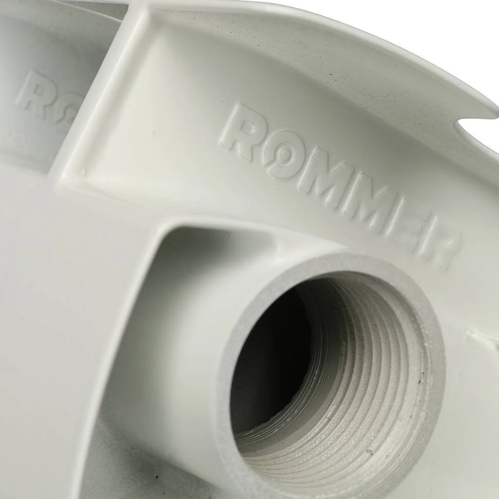 ROMMER Plus 200 Plus 200 8 секций радиатор алюминиевый (RAL9016) ROMMER Plus 200 Plus 200 8 секций радиатор алюминиевый (RAL9016)