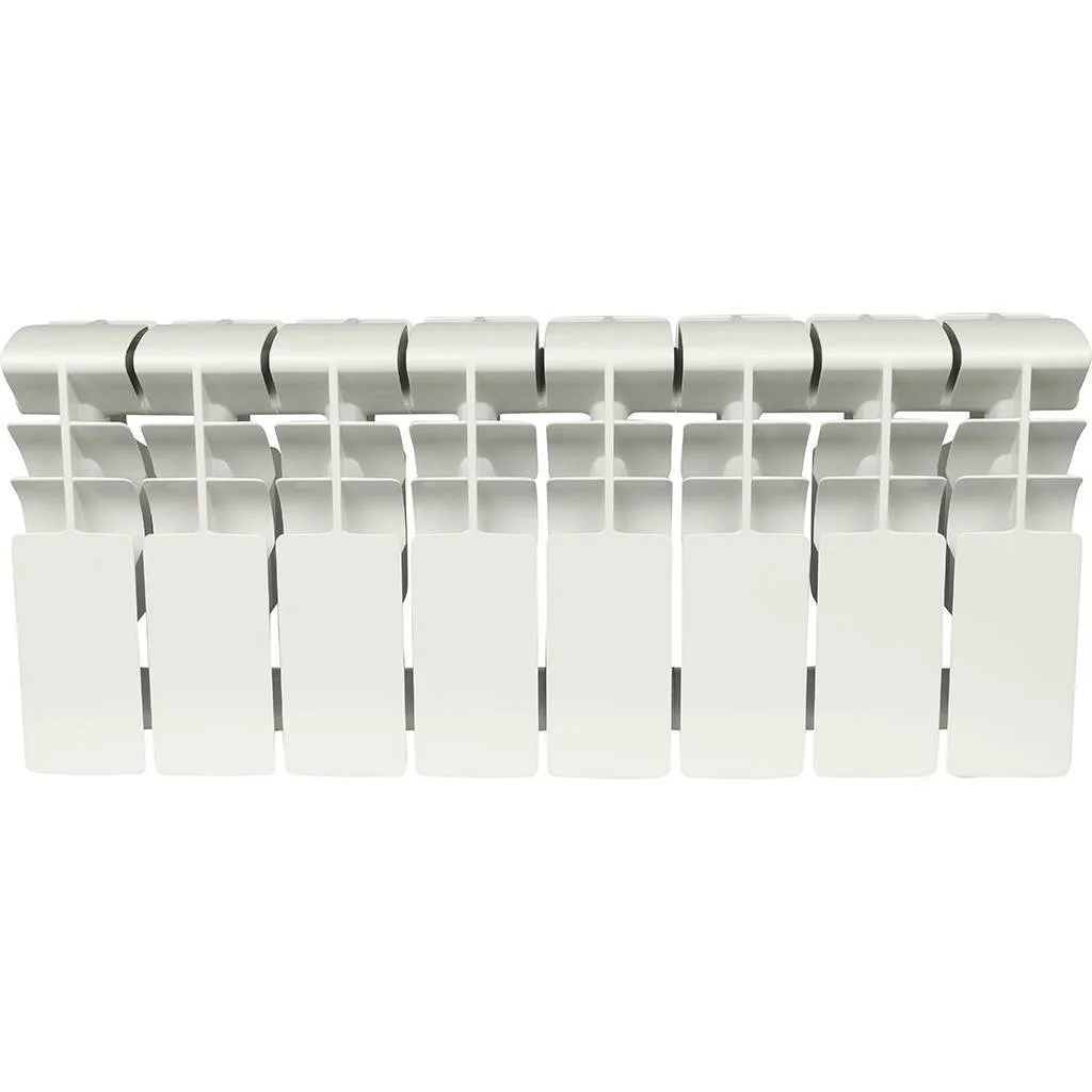 ROMMER Plus 200 Plus 200 8 секций радиатор алюминиевый (RAL9016) ROMMER Plus 200 Plus 200 8 секций радиатор алюминиевый (RAL9016)
