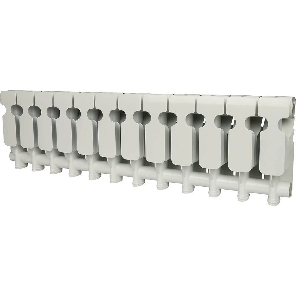ROMMER Plus 200 Plus 200 12 секций радиатор алюминиевый (RAL9016) ROMMER Plus 200 Plus 200 12 секций радиатор алюминиевый (RAL9016)