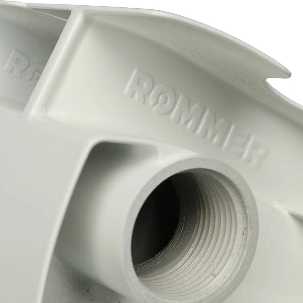 ROMMER Plus 200 Plus 200 12 секций радиатор алюминиевый (RAL9016) ROMMER Plus 200 Plus 200 12 секций радиатор алюминиевый (RAL9016)