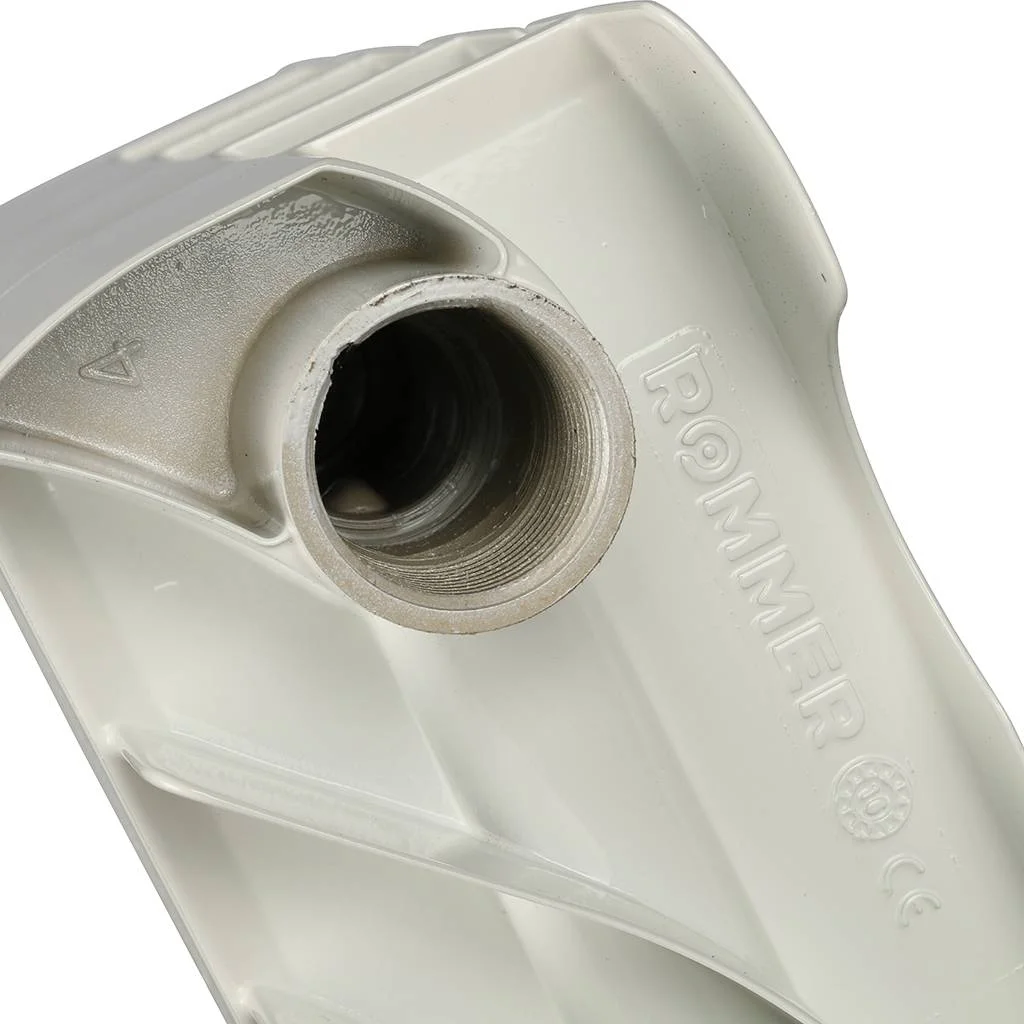 ROMMER Plus 500 Plus 500 4 секций радиатор алюминиевый (RAL9016) ROMMER Plus 500 Plus 500 4 секций радиатор алюминиевый (RAL9016)
