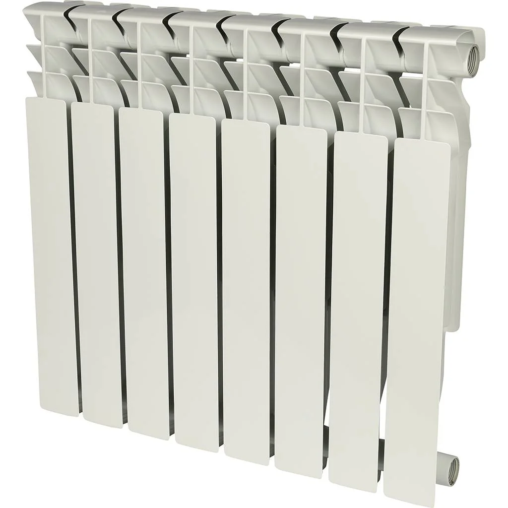 ROMMER Plus 500 Plus 500 8 секций радиатор алюминиевый (RAL9016) ROMMER Plus 500 Plus 500 8 секций радиатор алюминиевый (RAL9016)