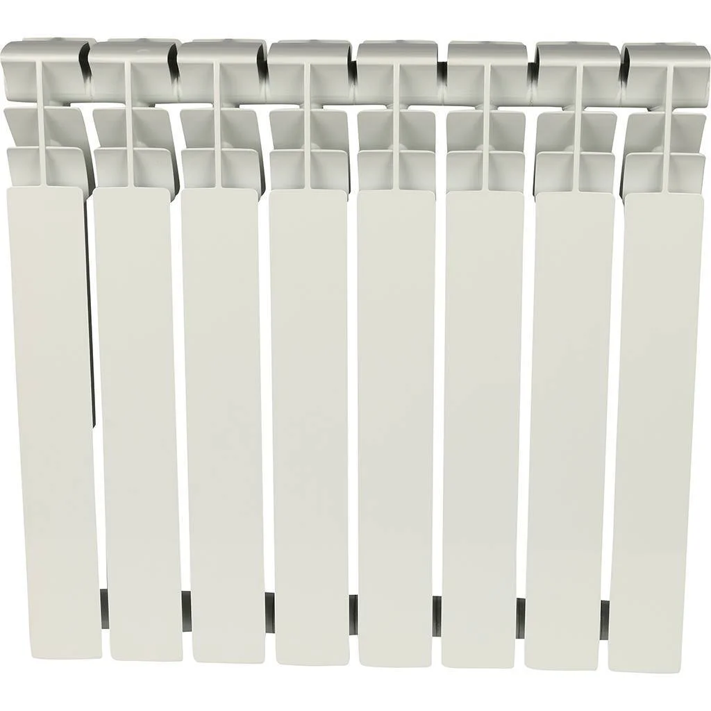 ROMMER Plus 500 Plus 500 8 секций радиатор алюминиевый (RAL9016) ROMMER Plus 500 Plus 500 8 секций радиатор алюминиевый (RAL9016)