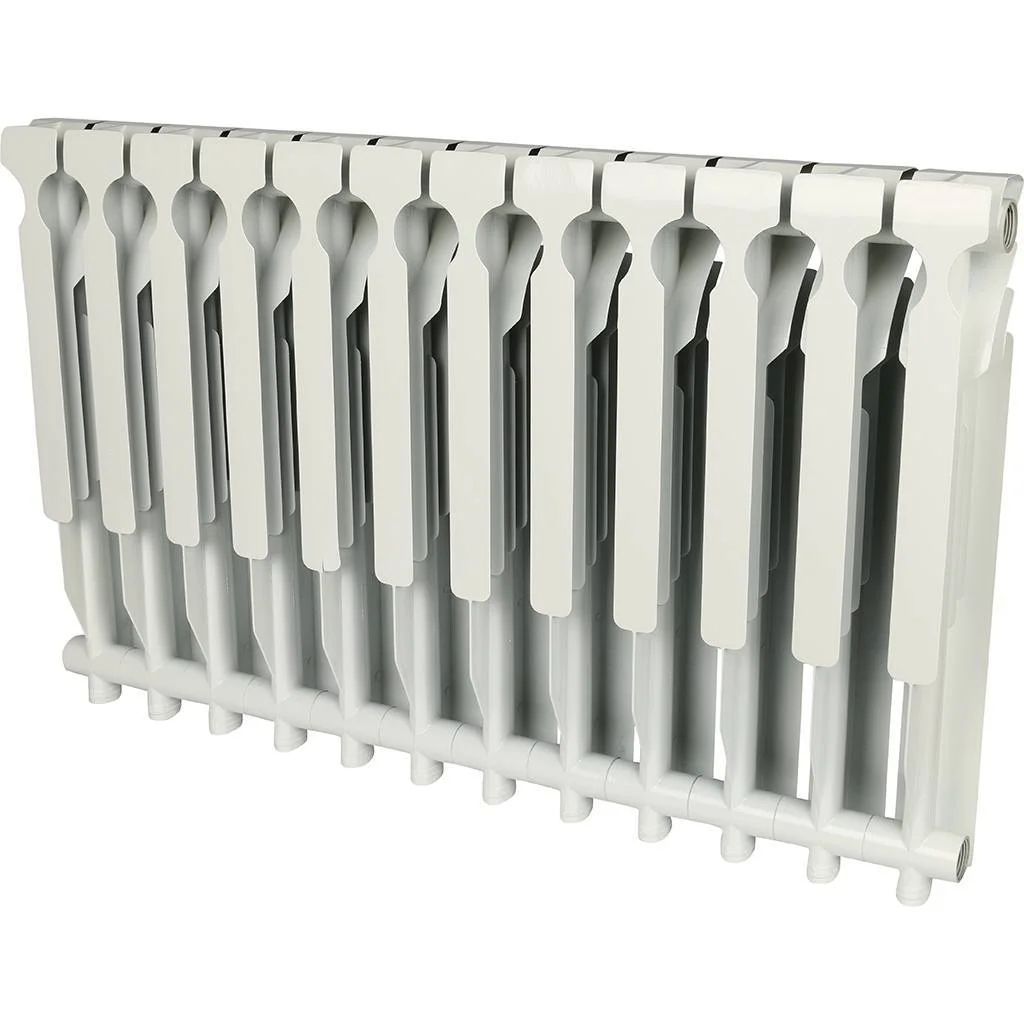 ROMMER Plus 500 Plus 500 12 секций радиатор алюминиевый (RAL9016) ROMMER Plus 500 Plus 500 12 секций радиатор алюминиевый (RAL9016)