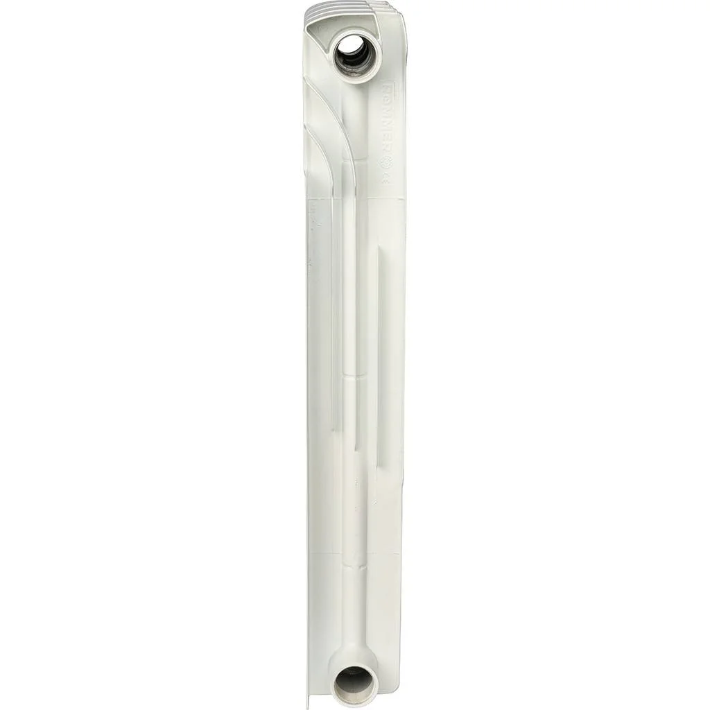 ROMMER Optima BM 500 Optima BM 500 4 секций радиатор биметаллический (RAL9016) ROMMER Optima BM 500 Optima BM 500 4 секций радиатор биметаллический (RAL9016)