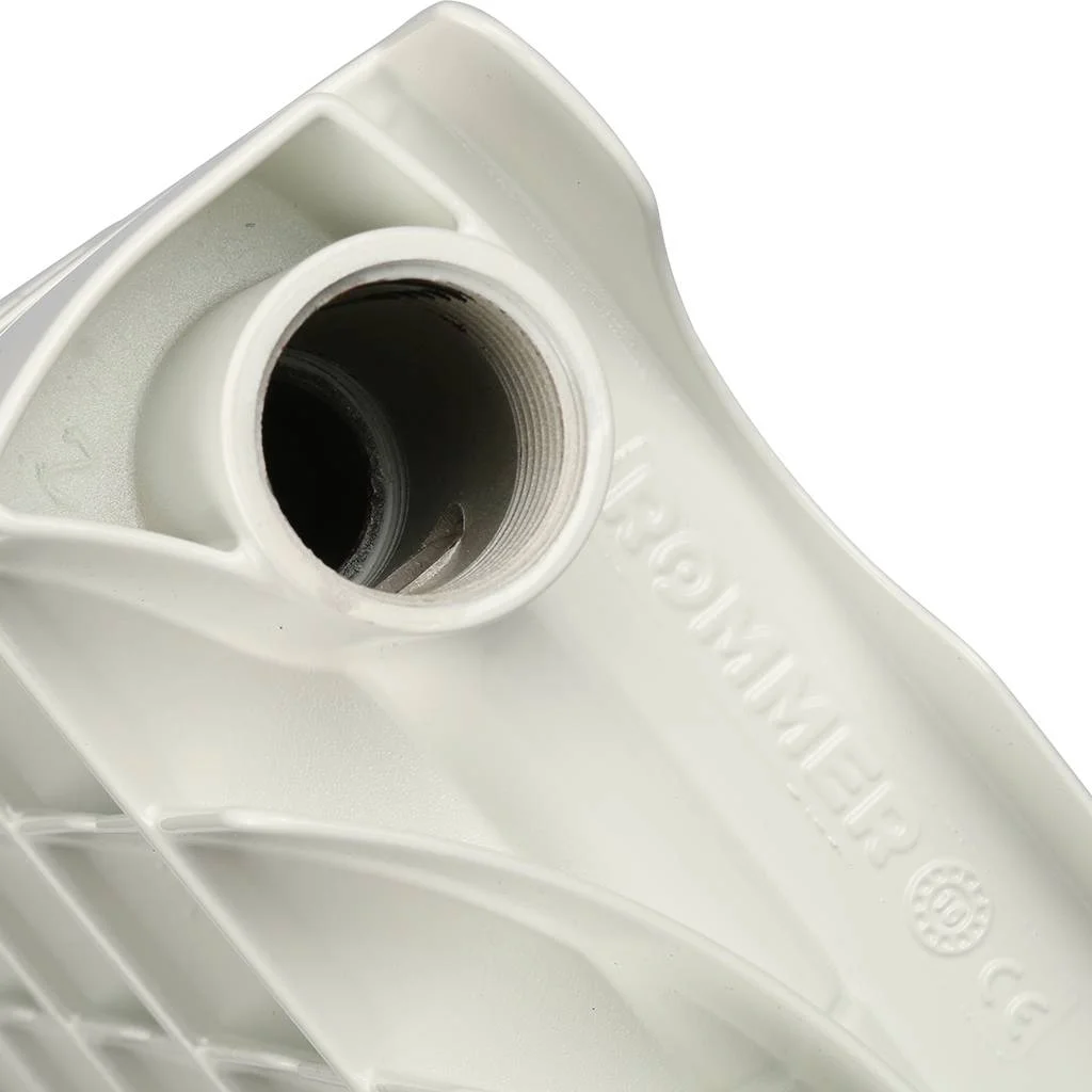 ROMMER Optima BM 500 Optima BM 500 6 секций радиатор биметаллический (RAL9016) ROMMER Optima BM 500 Optima BM 500 6 секций радиатор биметаллический (RAL9016)