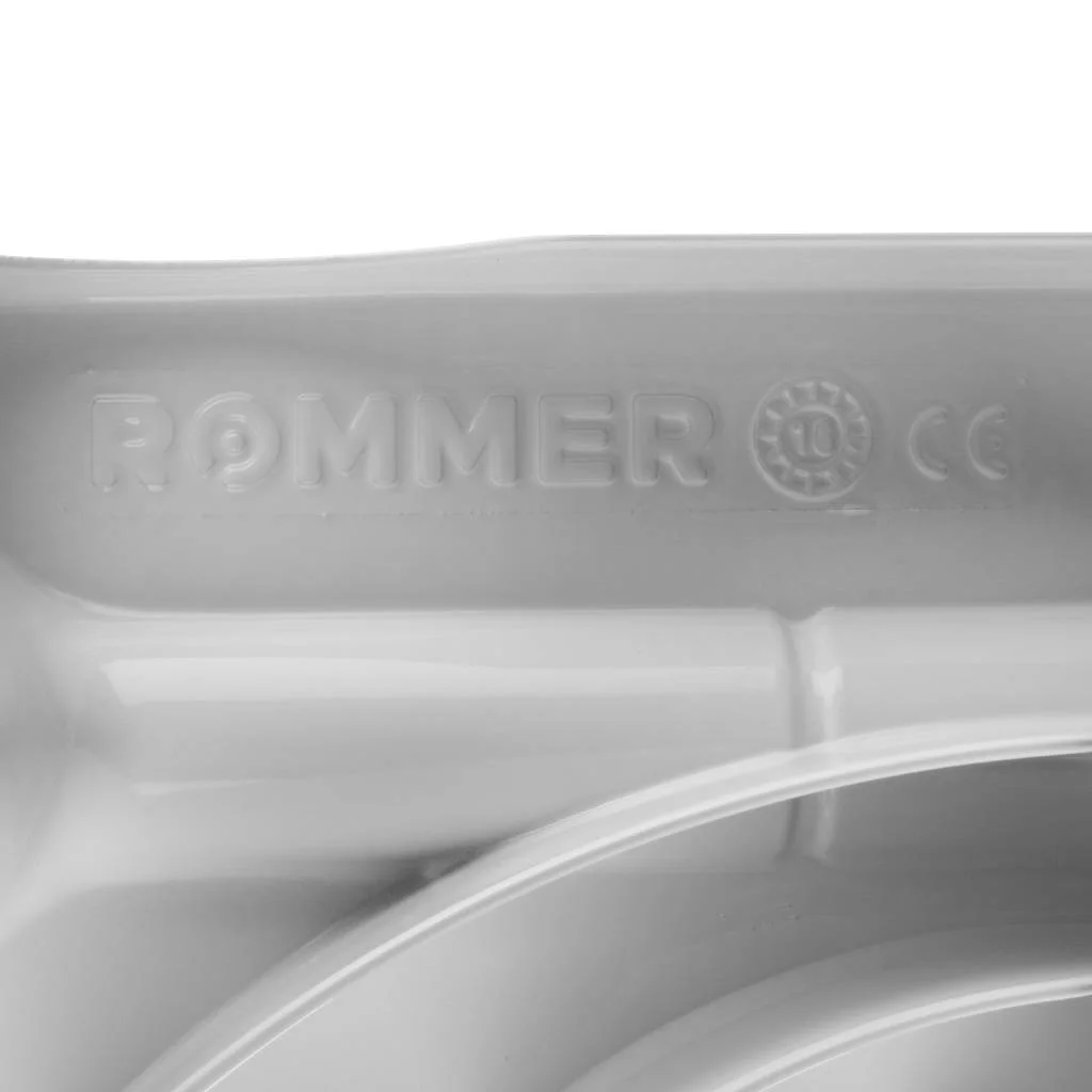 ROMMER Optima BM 500 Optima BM 500 8 секций радиатор биметаллический (RAL9016) ROMMER Optima BM 500 Optima BM 500 8 секций радиатор биметаллический (RAL9016)