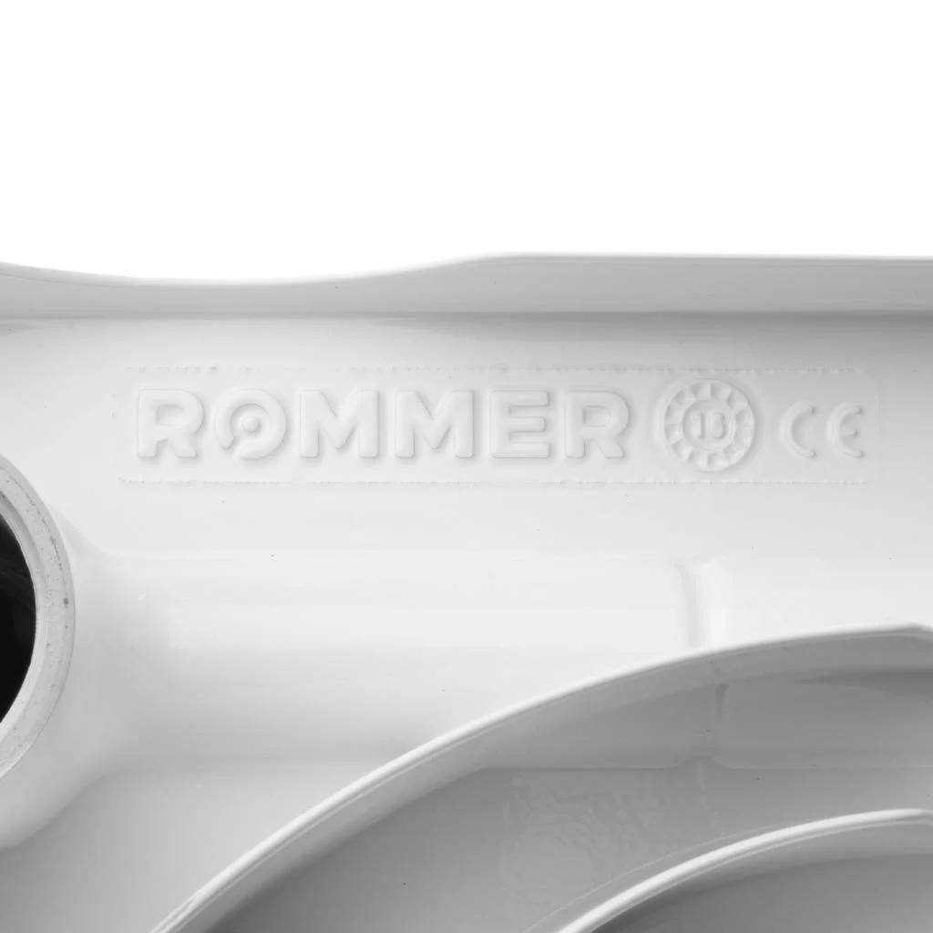 ROMMER Optima BM 500 Optima BM 500 10 секций радиатор биметаллический (RAL9016) ROMMER Optima BM 500 Optima BM 500 10 секций радиатор биметаллический (RAL9016)