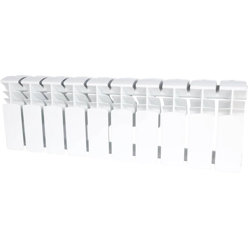 ROMMER Plus BM 200 Plus BM 200 10 секций радиатор биметаллический (RAL9016) ROMMER Plus BM 200 Plus BM 200 10 секций радиатор биметаллический (RAL9016)