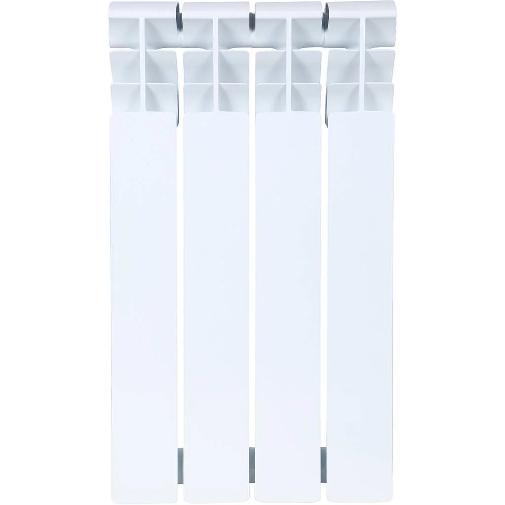 ROMMER Plus BM 500 Plus BM 500 4 секций радиатор биметаллический (RAL9016) ROMMER Plus BM 500 Plus BM 500 4 секций радиатор биметаллический (RAL9016)