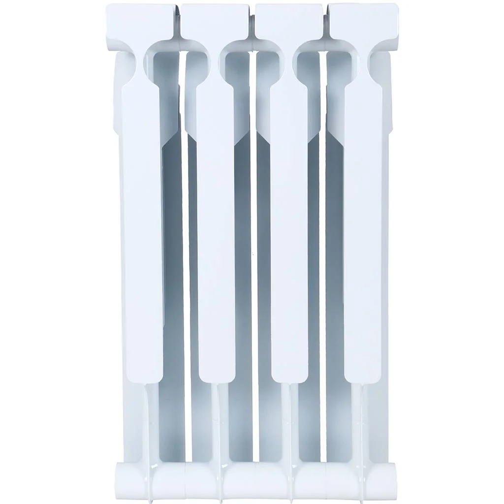 ROMMER Plus BM 500 Plus BM 500 4 секций радиатор биметаллический (RAL9016) ROMMER Plus BM 500 Plus BM 500 4 секций радиатор биметаллический (RAL9016)
