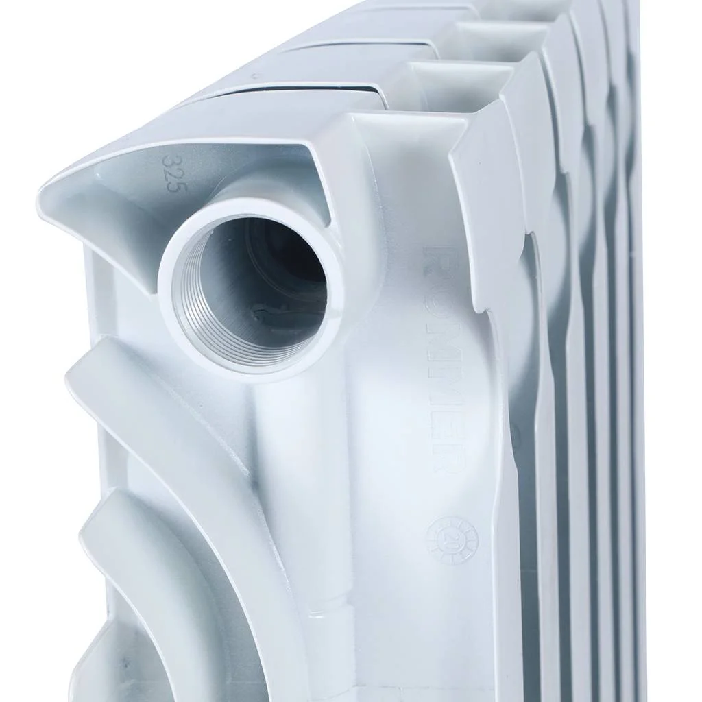ROMMER Plus BM 500 Plus BM 500 4 секций радиатор биметаллический (RAL9016) ROMMER Plus BM 500 Plus BM 500 4 секций радиатор биметаллический (RAL9016)