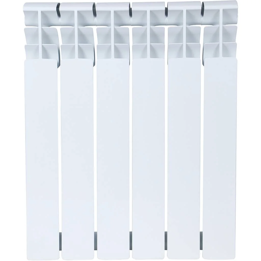 ROMMER Plus BM 500 Plus BM 500 6 секций радиатор биметаллический (RAL9016) ROMMER Plus BM 500 Plus BM 500 6 секций радиатор биметаллический (RAL9016)
