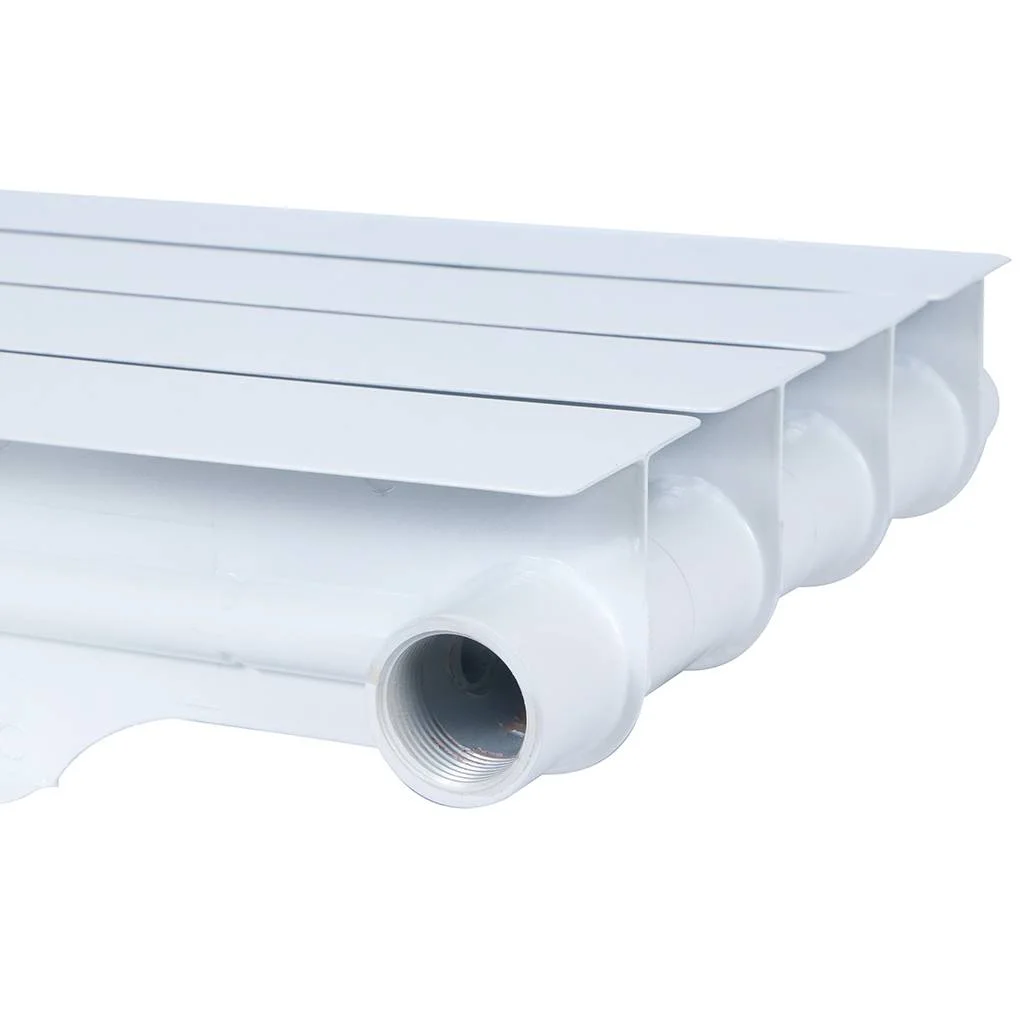 ROMMER Plus BM 500 Plus BM 500 6 секций радиатор биметаллический (RAL9016) ROMMER Plus BM 500 Plus BM 500 6 секций радиатор биметаллический (RAL9016)