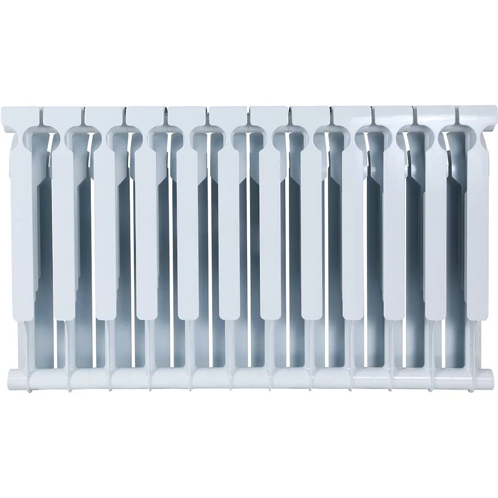 ROMMER Plus BM 500 Plus BM 500 12 секций радиатор биметаллический (RAL9016) ROMMER Plus BM 500 Plus BM 500 12 секций радиатор биметаллический (RAL9016)