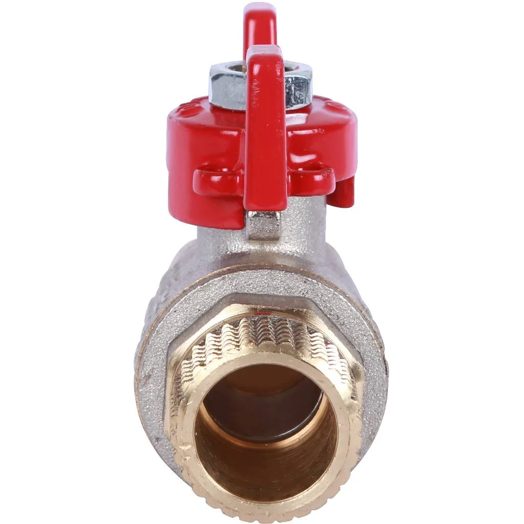 ROMMER Шаровой кран 1/2 НР/НР, ручка бабочка ROMMER Шаровой кран 1/2 НР/НР, ручка бабочка