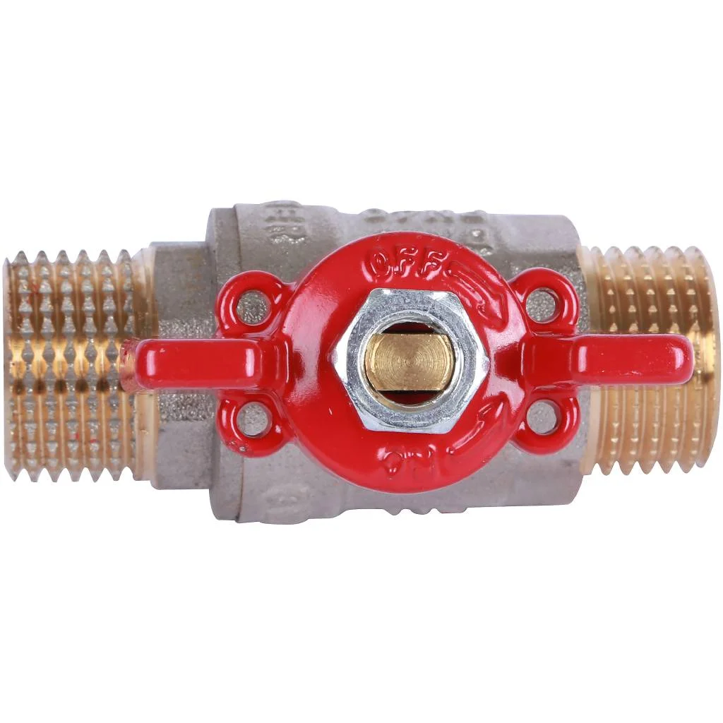 ROMMER Шаровой кран 1/2 НР/НР, ручка бабочка ROMMER Шаровой кран 1/2 НР/НР, ручка бабочка