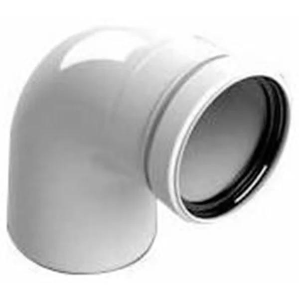 ROMMER RCA-0808-0000090 Отвод конденсационный угол 90гр. O80 ROMMER RCA-0808-0000090 Отвод конденсационный угол 90гр. O80