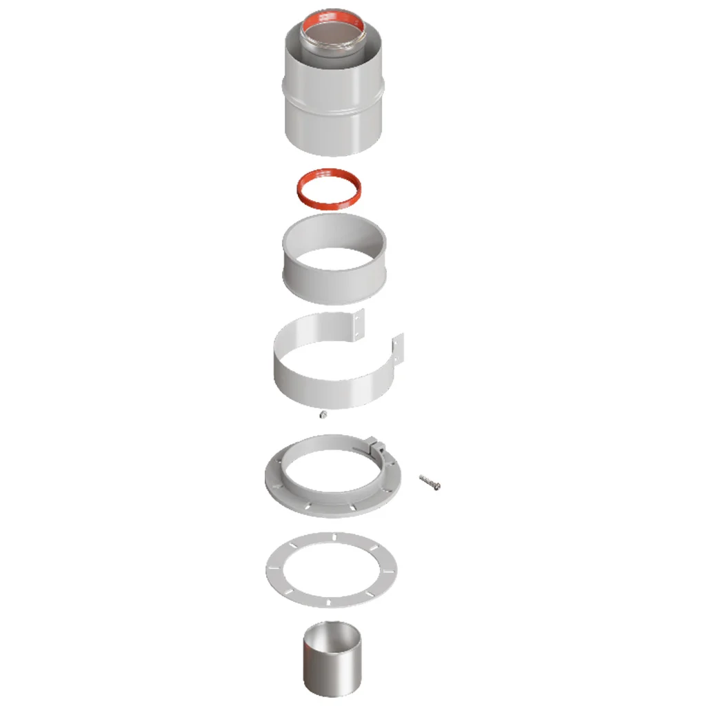 ROMMER RCA-6010-210100 Начальный участок вертикальный коакс. 60/100 (Baxi (кроме ECO Nova/Classic), Ariston, Vaillant, Viessmann, Kiturami, Mizudo, Beretta, Oasis, Wolf, Haier, Tiberis, DeDietrich, Arderia ) хомут в комплекте + втулка D60 L-50 ROMMER RCA-6010-210100 Начальный участок вертикальный коакс. 60/100 (Baxi (кроме ECO Nova/Classic), Ariston, Vaillant, Viessmann, Kiturami, Mizudo, Beretta, Oasis, Wolf, Haier, Tiberis, DeDietrich, Arderia ) хомут в комплекте + втулка D60 L-50