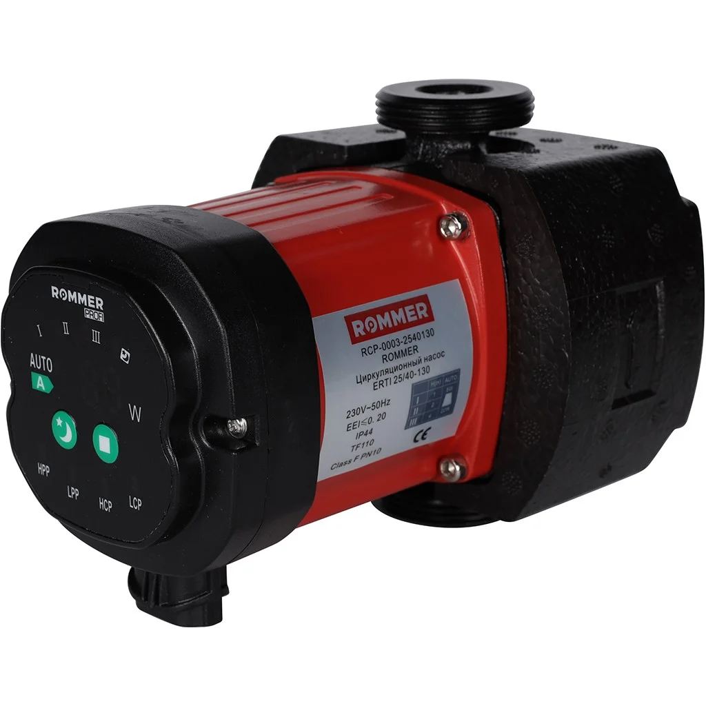 ROMMER RCP-0003 ROMMER Циркуляционный насос ERTI 25/40-130 ROMMER RCP-0003 ROMMER Циркуляционный насос ERTI 25/40-130