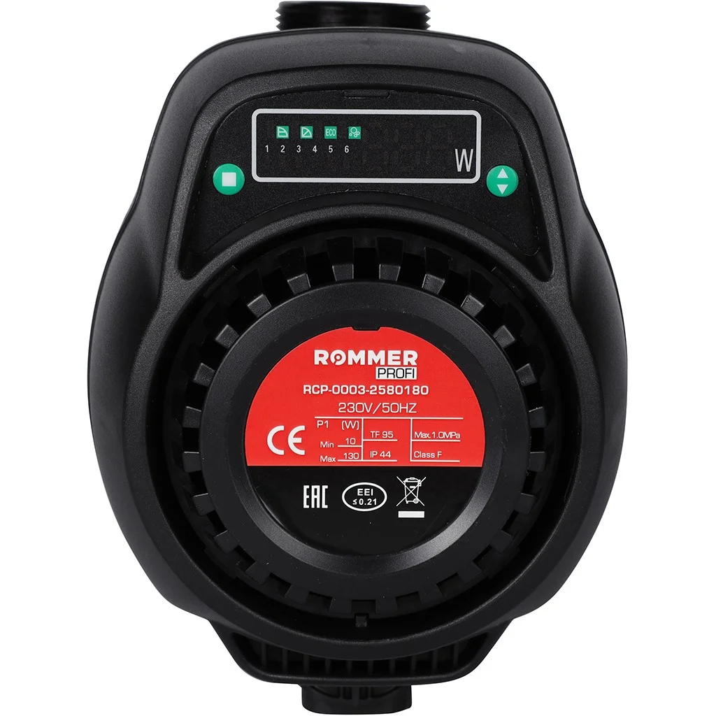 ROMMER RCP-0003 ROMMER Циркуляционный насос ER 25/80-180 ROMMER RCP-0003 ROMMER Циркуляционный насос ER 25/80-180