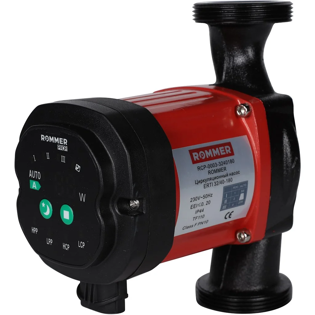 ROMMER RCP-0003 ROMMER Циркуляционный насос ERTI 32/40-180 ROMMER RCP-0003 ROMMER Циркуляционный насос ERTI 32/40-180