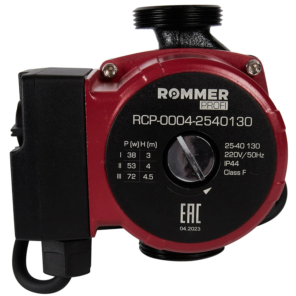 ROMMER RCP-0004 Profi RCP-0004-2540130 ROMMER Циркуляционный насос Profi 25/40-130 ROMMER RCP-0004 Profi RCP-0004-2540130 ROMMER Циркуляционный насос Profi 25/40-130