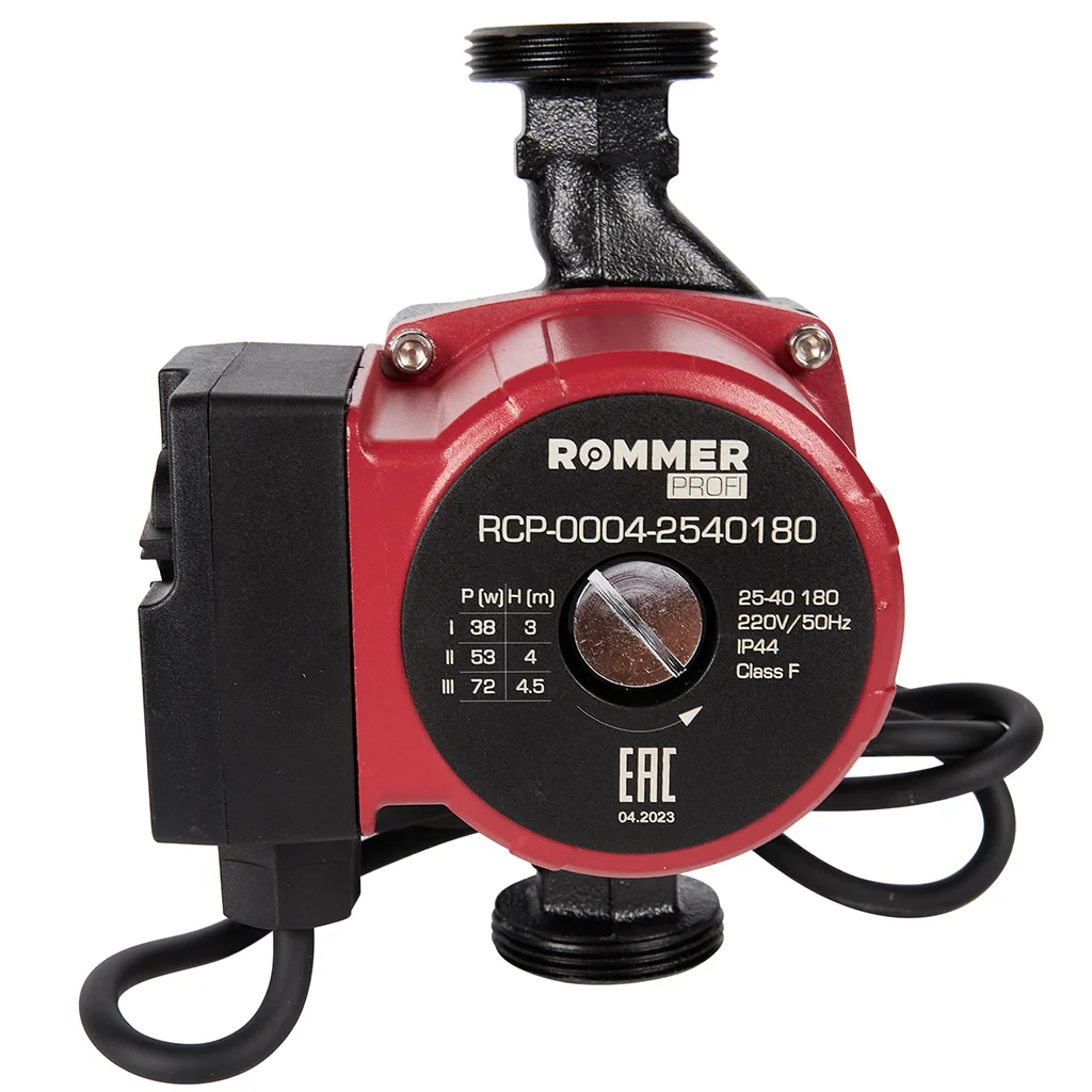 ROMMER RCP-0004 Profi RCP-0004-2540180 ROMMER Циркуляционный насос Profi 25/40-180 ROMMER RCP-0004 Profi RCP-0004-2540180 ROMMER Циркуляционный насос Profi 25/40-180