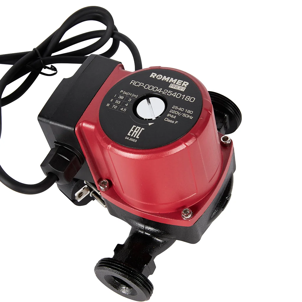 ROMMER RCP-0004 Profi RCP-0004-2540180 ROMMER Циркуляционный насос Profi 25/40-180 ROMMER RCP-0004 Profi RCP-0004-2540180 ROMMER Циркуляционный насос Profi 25/40-180