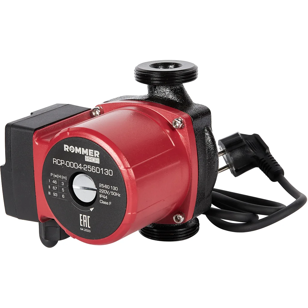 ROMMER RCP-0004 Profi RCP-0004-2560130 ROMMER Циркуляционный насос Profi 25/60-130 ROMMER RCP-0004 Profi RCP-0004-2560130 ROMMER Циркуляционный насос Profi 25/60-130