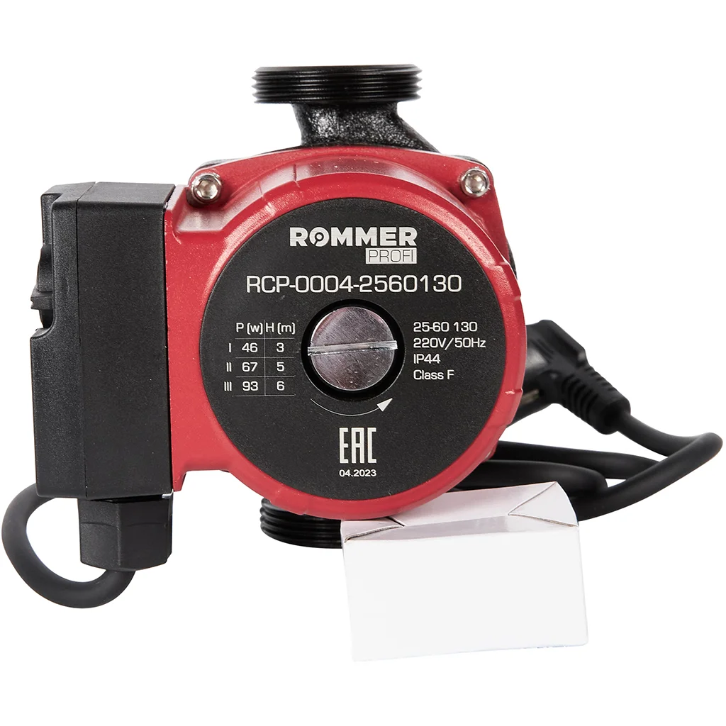 ROMMER RCP-0004 Profi RCP-0004-2560130 ROMMER Циркуляционный насос Profi 25/60-130 ROMMER RCP-0004 Profi RCP-0004-2560130 ROMMER Циркуляционный насос Profi 25/60-130