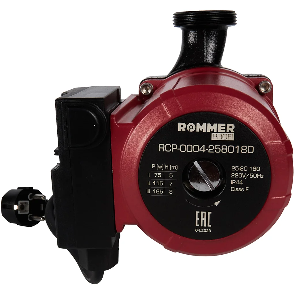 ROMMER RCP-0004 Profi RCP-0004-2580180 ROMMER Циркуляционный насос Profi 25/80-180 ROMMER RCP-0004 Profi RCP-0004-2580180 ROMMER Циркуляционный насос Profi 25/80-180
