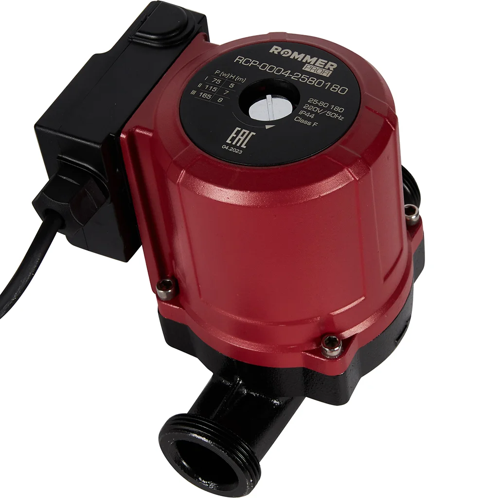 ROMMER RCP-0004 Profi RCP-0004-2580180 ROMMER Циркуляционный насос Profi 25/80-180 ROMMER RCP-0004 Profi RCP-0004-2580180 ROMMER Циркуляционный насос Profi 25/80-180