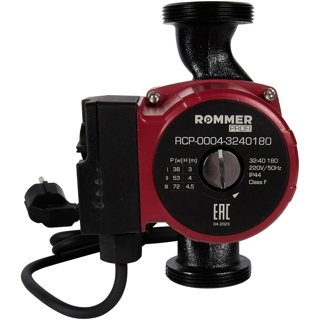 ROMMER RCP-0004 Profi RCP-0004-3240180 ROMMER Циркуляционный насос Profi 32/40-180 ROMMER RCP-0004 Profi RCP-0004-3240180 ROMMER Циркуляционный насос Profi 32/40-180