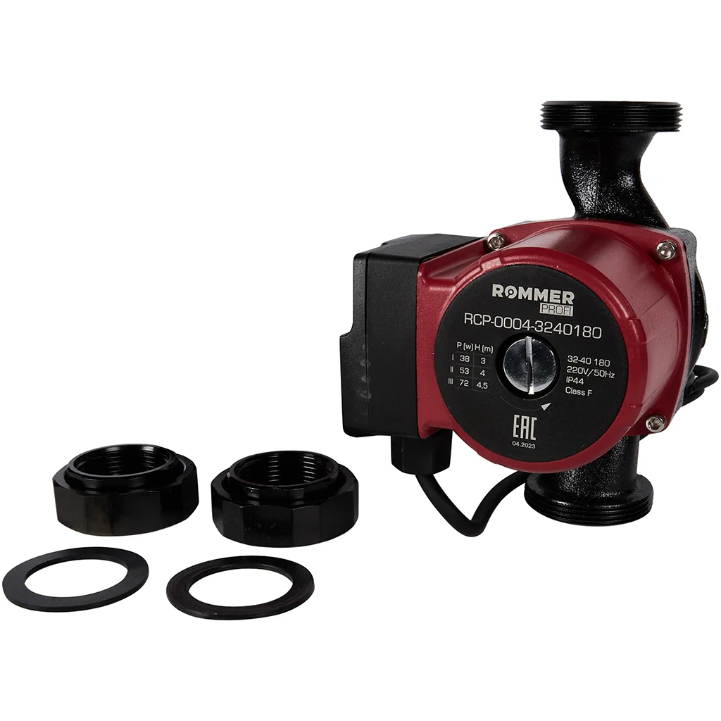 ROMMER RCP-0004 Profi RCP-0004-3240180 ROMMER Циркуляционный насос Profi 32/40-180 ROMMER RCP-0004 Profi RCP-0004-3240180 ROMMER Циркуляционный насос Profi 32/40-180