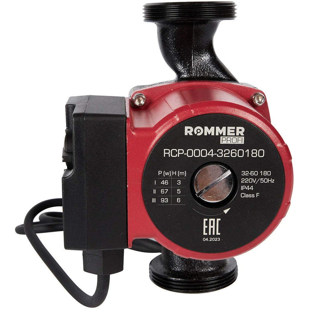 ROMMER RCP-0004 Profi RCP-0004-3260180 ROMMER Циркуляционный насос Profi 32/60-180 ROMMER RCP-0004 Profi RCP-0004-3260180 ROMMER Циркуляционный насос Profi 32/60-180