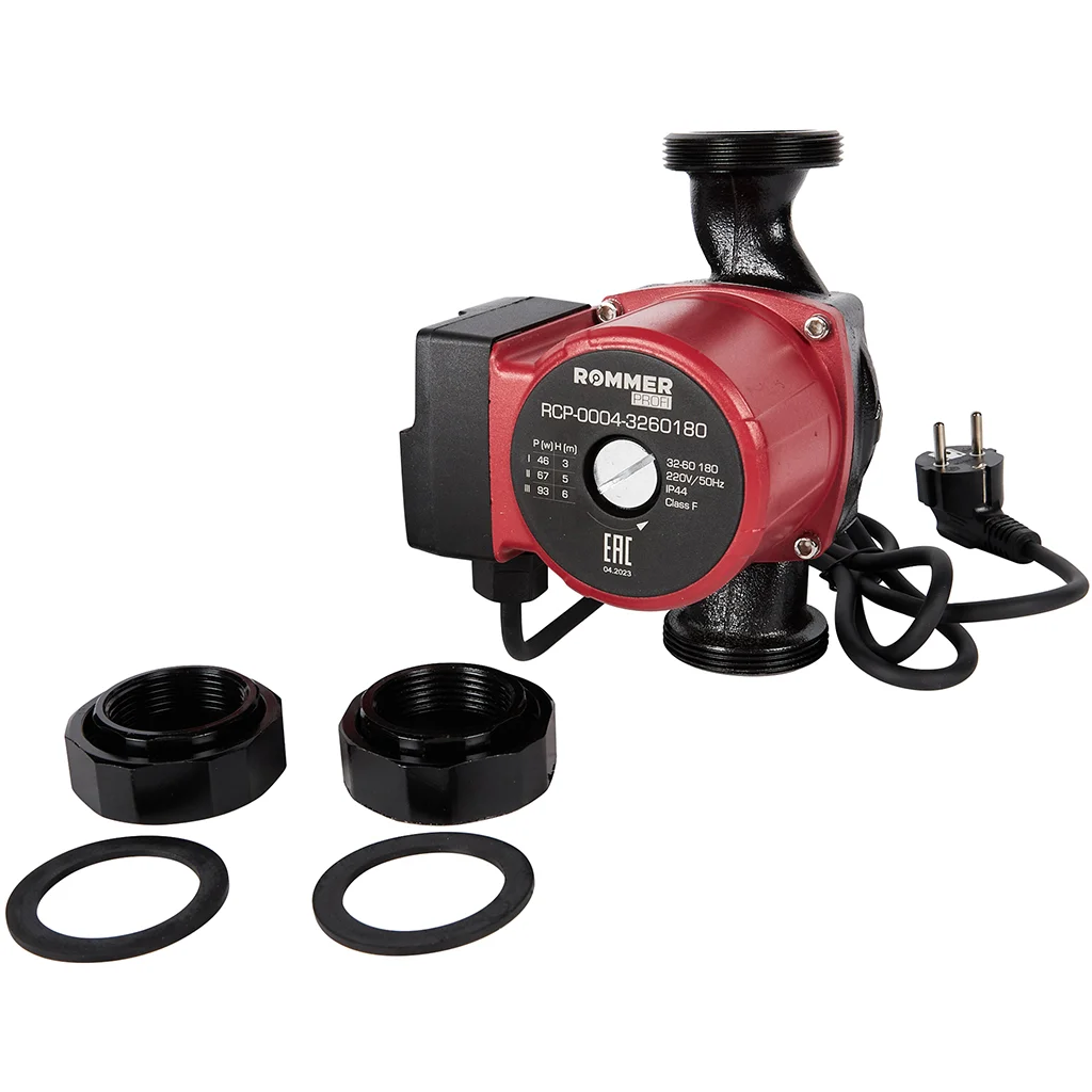 ROMMER RCP-0004 Profi RCP-0004-3260180 ROMMER Циркуляционный насос Profi 32/60-180 ROMMER RCP-0004 Profi RCP-0004-3260180 ROMMER Циркуляционный насос Profi 32/60-180