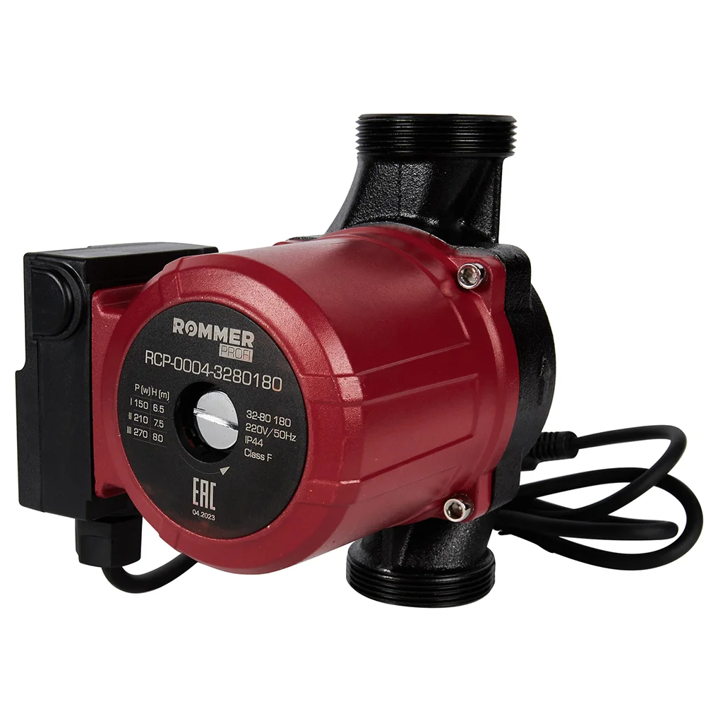 ROMMER RCP-0004 Profi RCP-0004-3280180 ROMMER Циркуляционный насос Profi 32/80-180 ROMMER RCP-0004 Profi RCP-0004-3280180 ROMMER Циркуляционный насос Profi 32/80-180