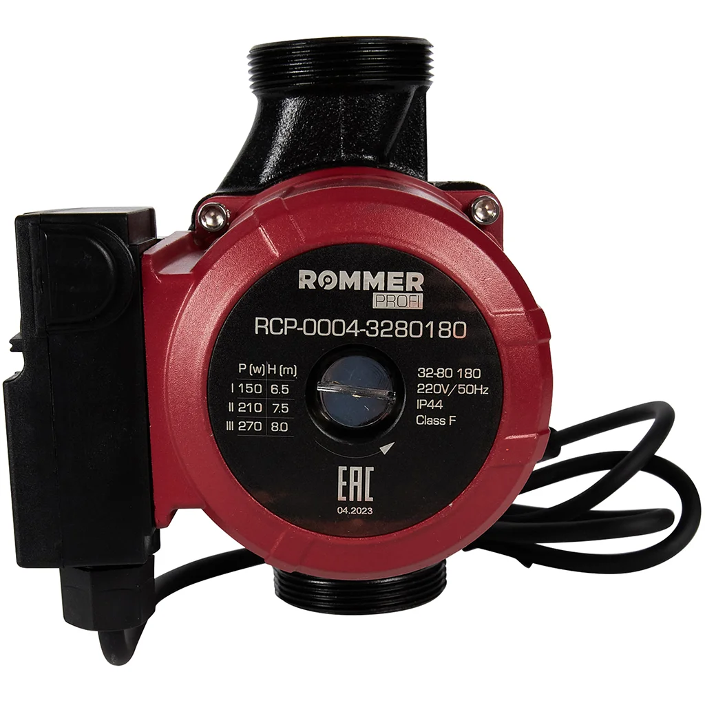 ROMMER RCP-0004 Profi RCP-0004-3280180 ROMMER Циркуляционный насос Profi 32/80-180 ROMMER RCP-0004 Profi RCP-0004-3280180 ROMMER Циркуляционный насос Profi 32/80-180