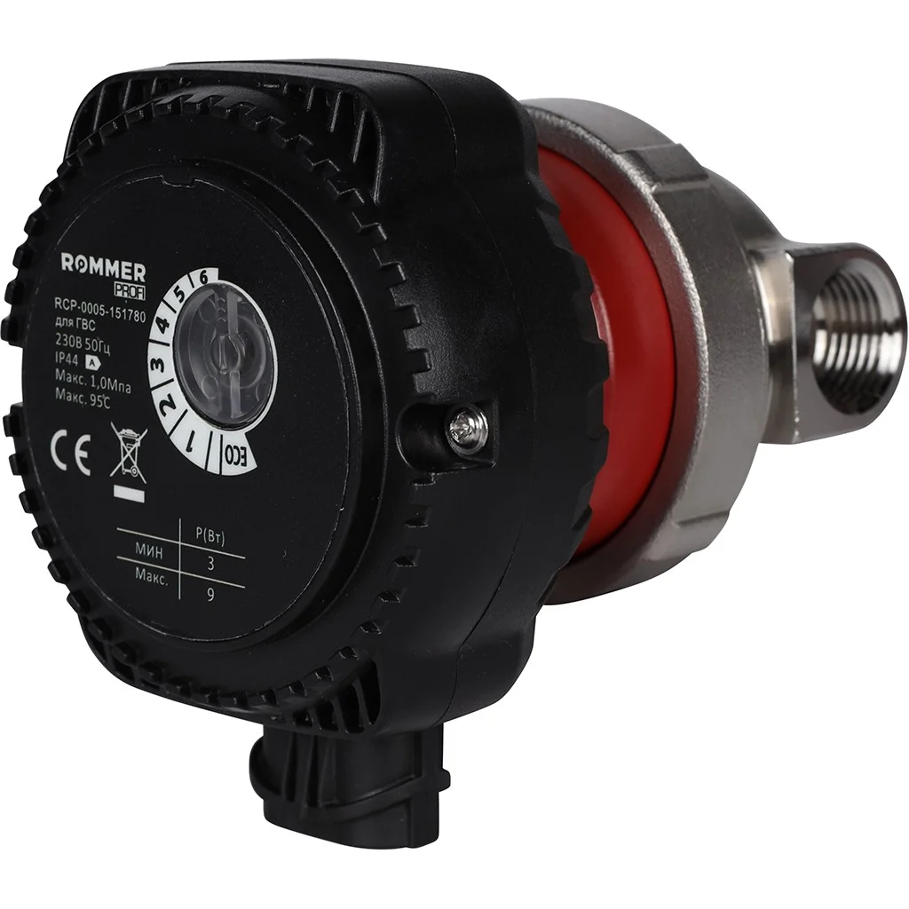 ROMMER RCP-0005 ROMMER Циркуляционный насос для ГВС ROMMER RCP-0005 ROMMER Циркуляционный насос для ГВС