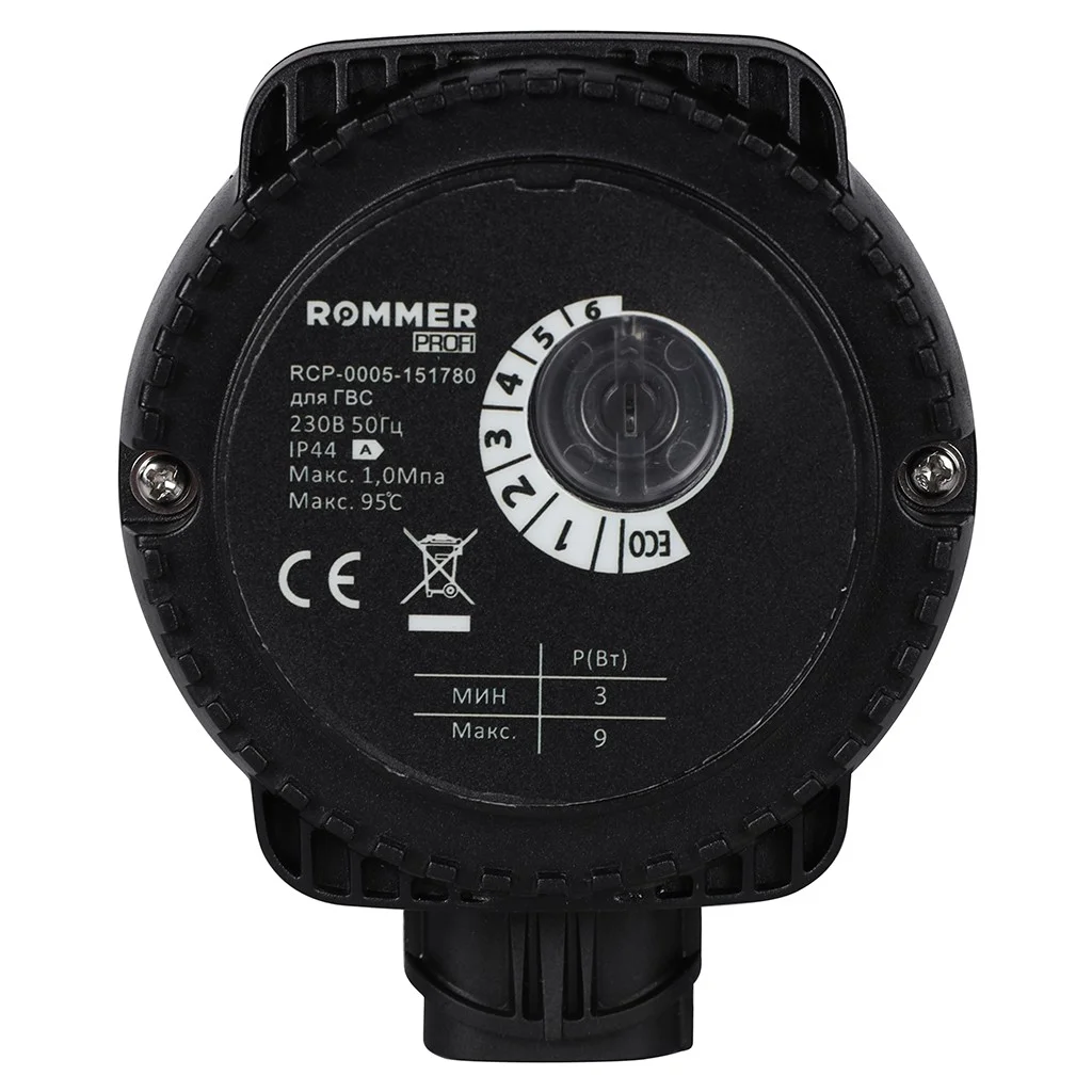 ROMMER RCP-0005 ROMMER Циркуляционный насос для ГВС ROMMER RCP-0005 ROMMER Циркуляционный насос для ГВС