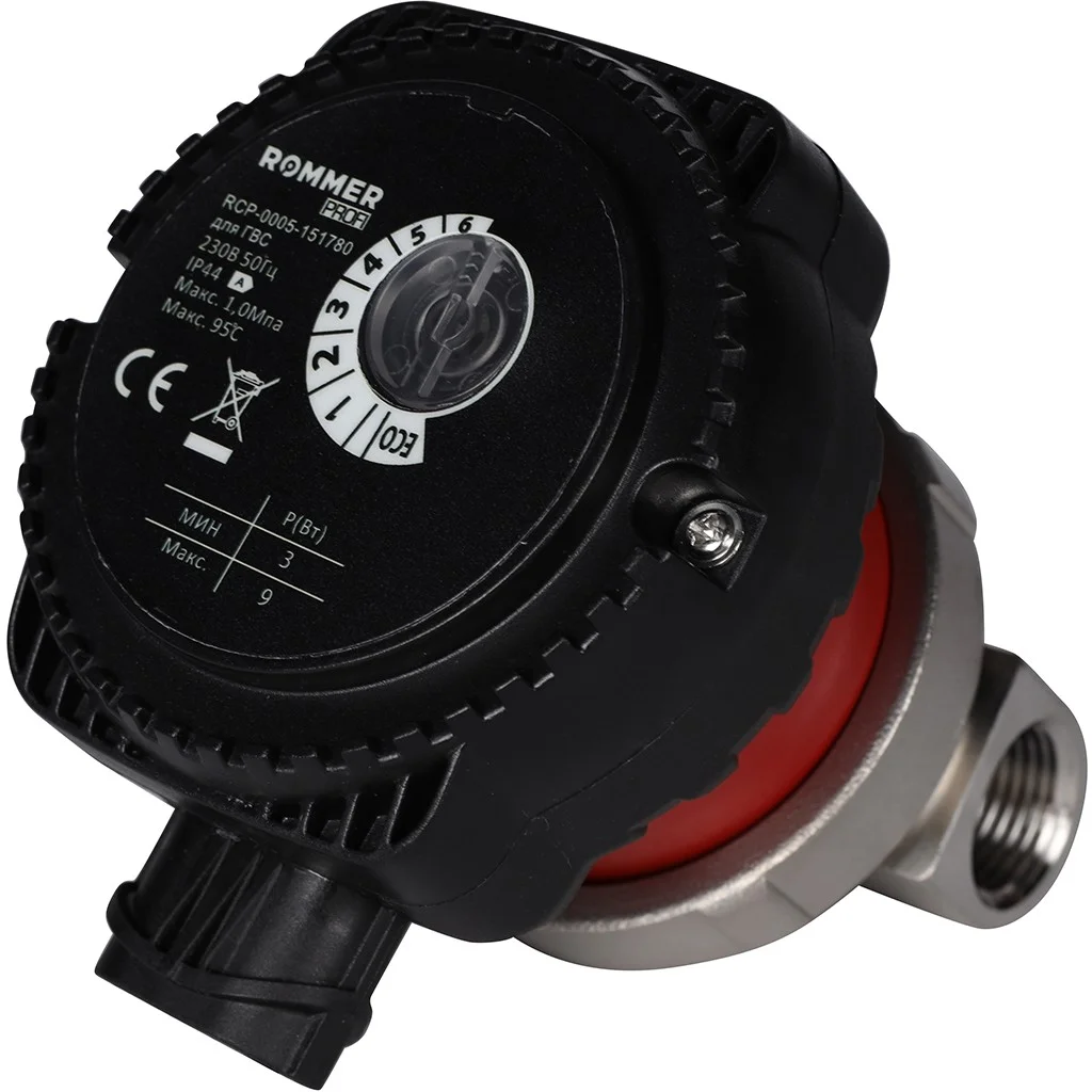 ROMMER RCP-0005 ROMMER Циркуляционный насос для ГВС ROMMER RCP-0005 ROMMER Циркуляционный насос для ГВС