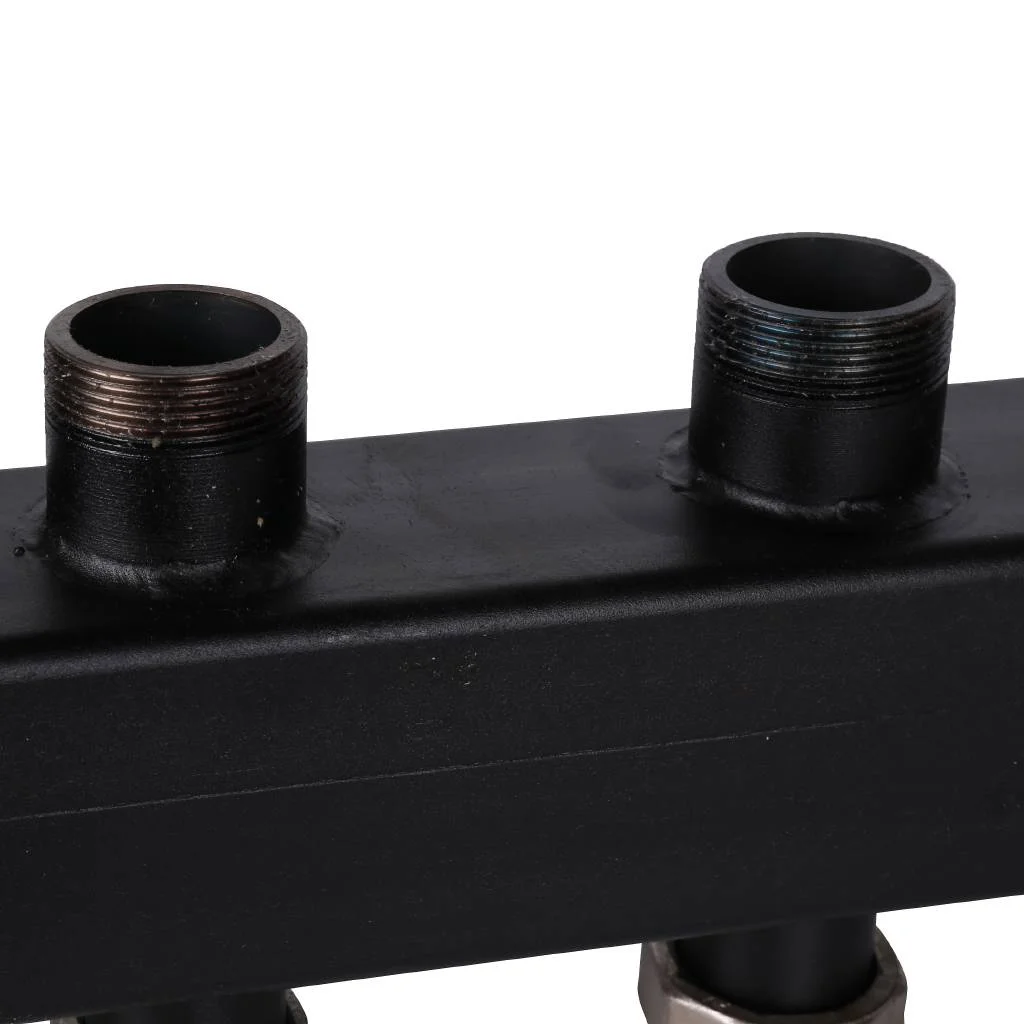 ROMMER RDG-0017 Стальной распределительный коллектор 4 отопительных контура 1 1/2 ROMMER RDG-0017 Стальной распределительный коллектор 4 отопительных контура 1 1/2