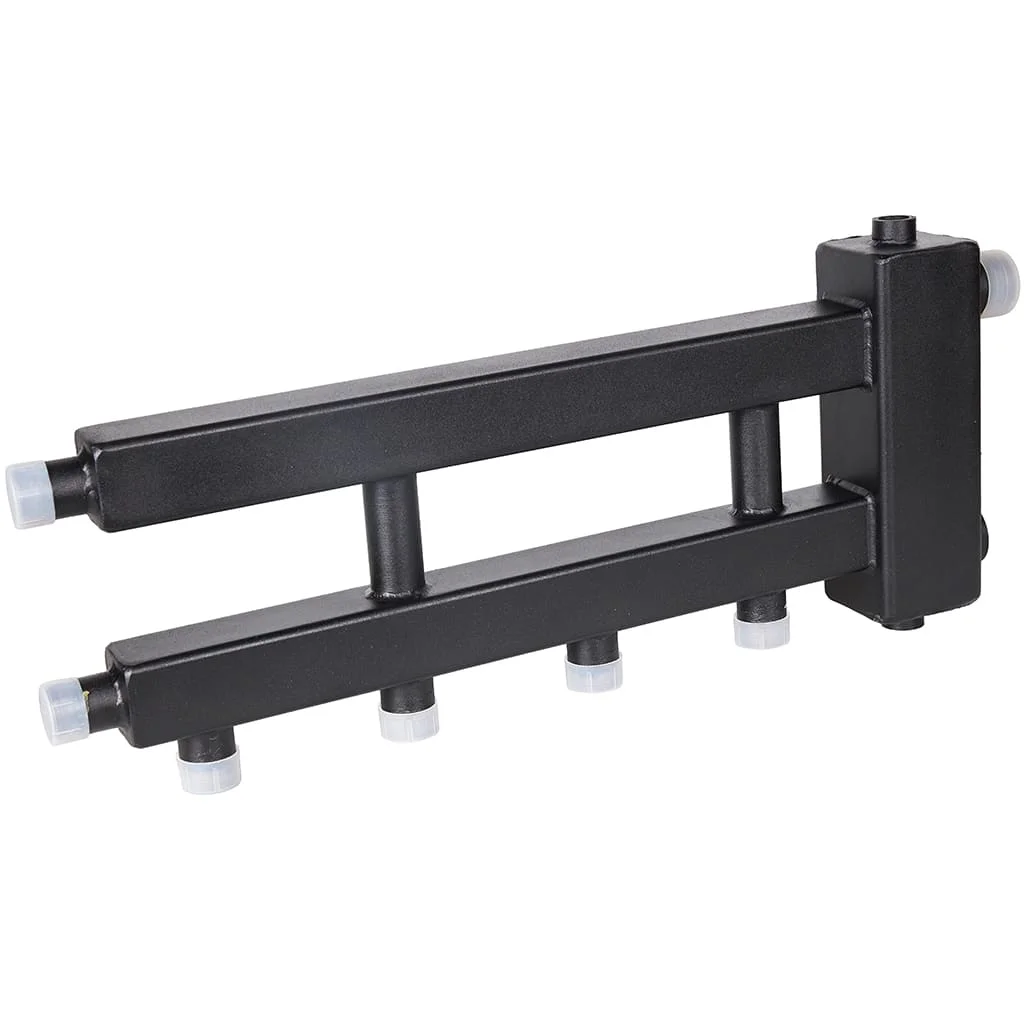 ROMMER RDG-0060-014023 ROMMER Коллектор (дублер рядный) с гидроразделителем на 2+1 контура до 60 кВт ROMMER RDG-0060-014023 ROMMER Коллектор (дублер рядный) с гидроразделителем на 2+1 контура до 60 кВт