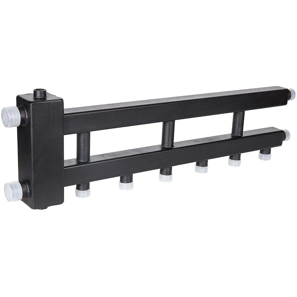 ROMMER RDG-0060-014034 ROMMER Коллектор (дублер рядный) с гидроразделителем на 3+1 контура до 60 кВт ROMMER RDG-0060-014034 ROMMER Коллектор (дублер рядный) с гидроразделителем на 3+1 контура до 60 кВт