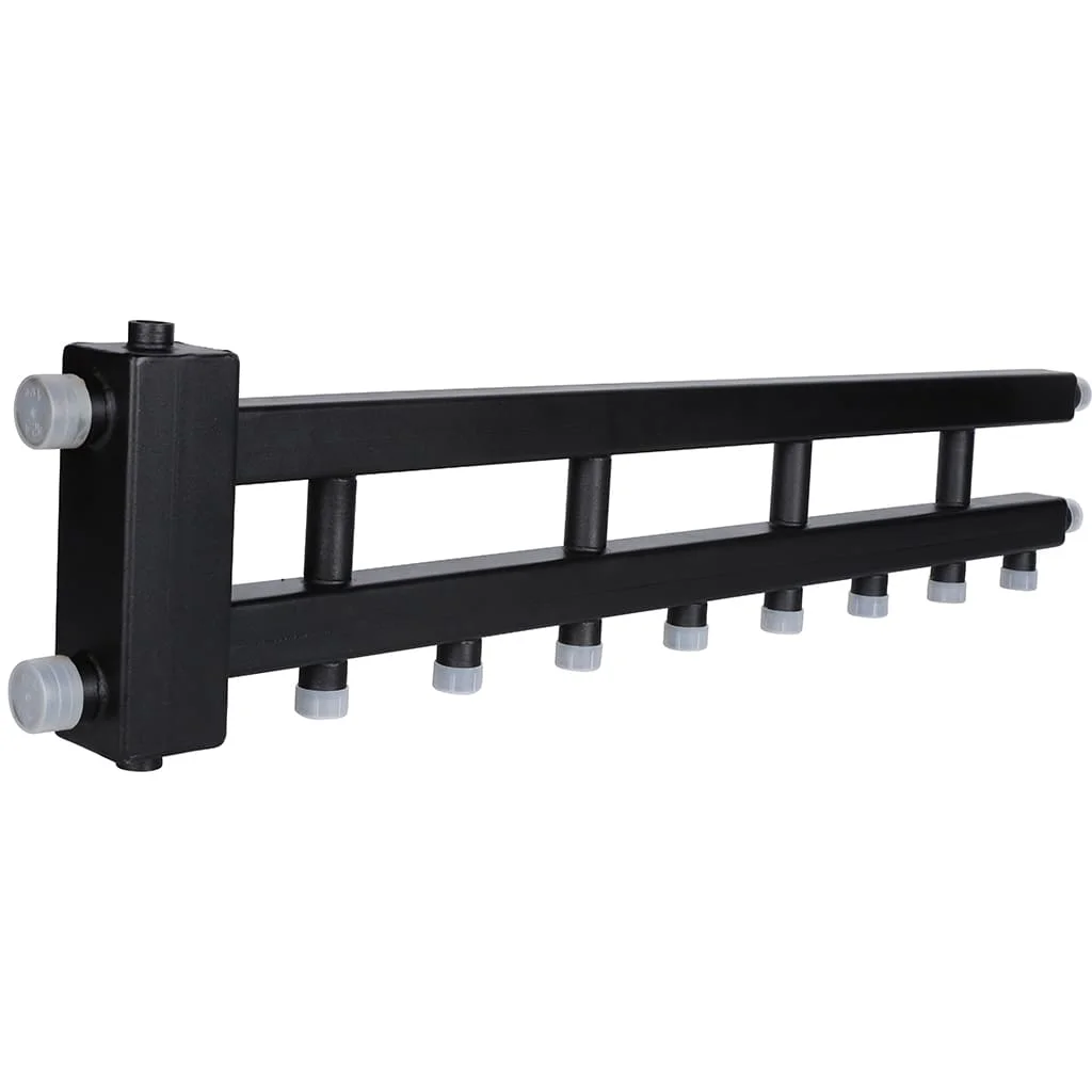 ROMMER RDG-0060-014045 ROMMER Коллектор (дублер рядный) с гидроразделителем на 4+1 контура до 60 кВт ROMMER RDG-0060-014045 ROMMER Коллектор (дублер рядный) с гидроразделителем на 4+1 контура до 60 кВт
