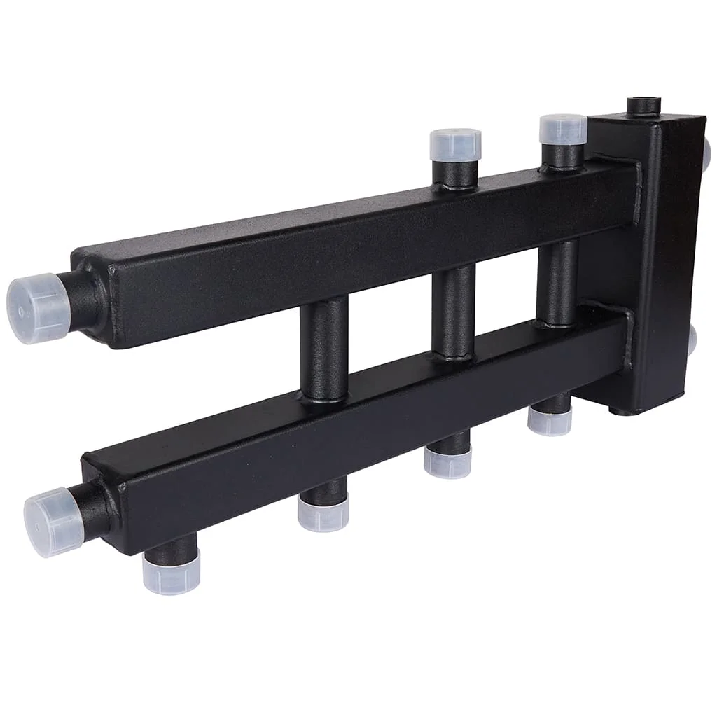 ROMMER RDG-0060-024024 ROMMER Коллектор (дублер компакт) с гидроразделителем на 2+1+1 контура до 60 кВт ROMMER RDG-0060-024024 ROMMER Коллектор (дублер компакт) с гидроразделителем на 2+1+1 контура до 60 кВт
