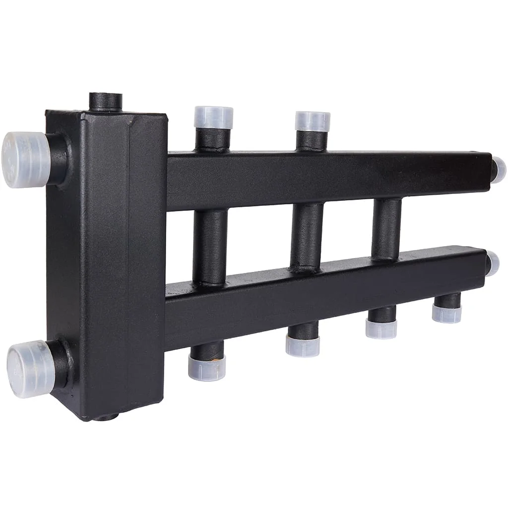 ROMMER RDG-0060-024024 ROMMER Коллектор (дублер компакт) с гидроразделителем на 2+1+1 контура до 60 кВт ROMMER RDG-0060-024024 ROMMER Коллектор (дублер компакт) с гидроразделителем на 2+1+1 контура до 60 кВт