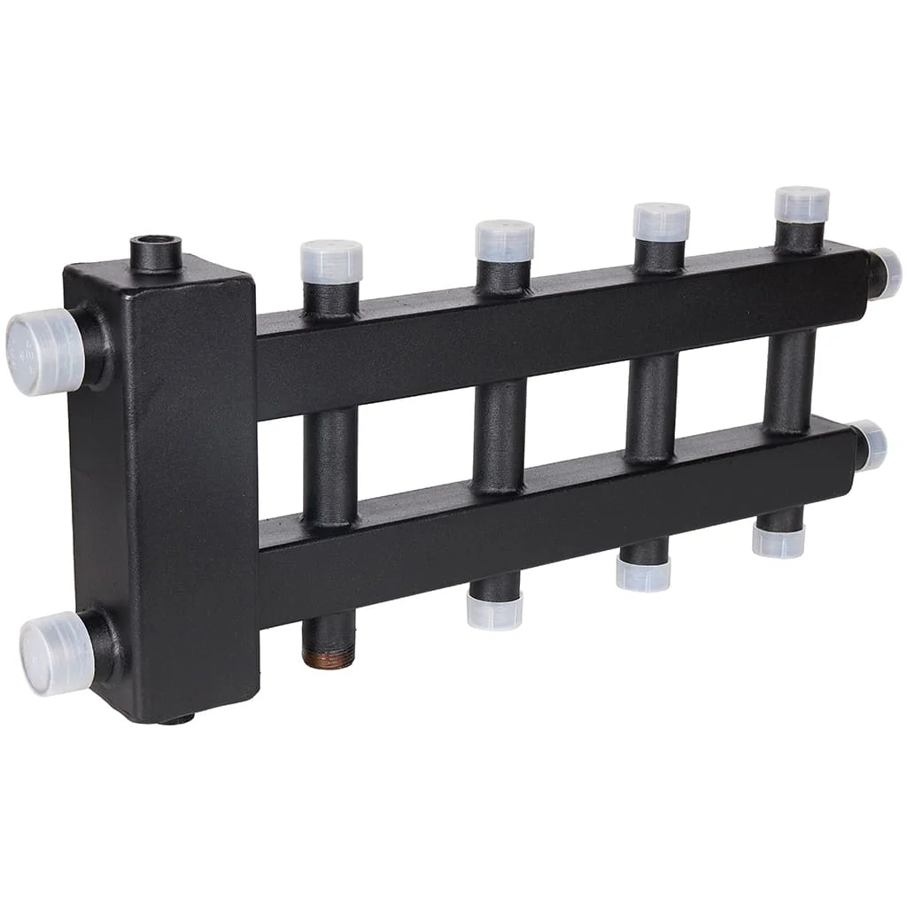 ROMMER RDG-0060-024025 ROMMER Коллектор (дублер компакт) с гидроразделителем на 2+2+1 контура до 60 кВт ROMMER RDG-0060-024025 ROMMER Коллектор (дублер компакт) с гидроразделителем на 2+2+1 контура до 60 кВт